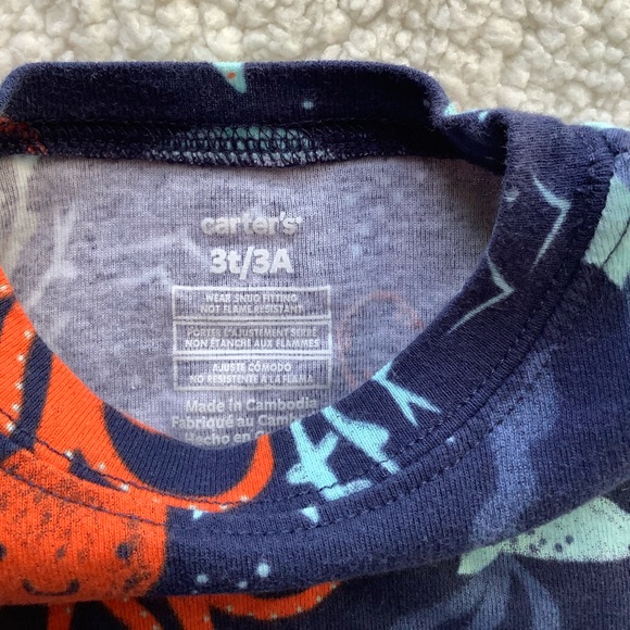 Carters 3T Ocean Animals Short Sleeve & Shorts Set - Picture 7 of 8